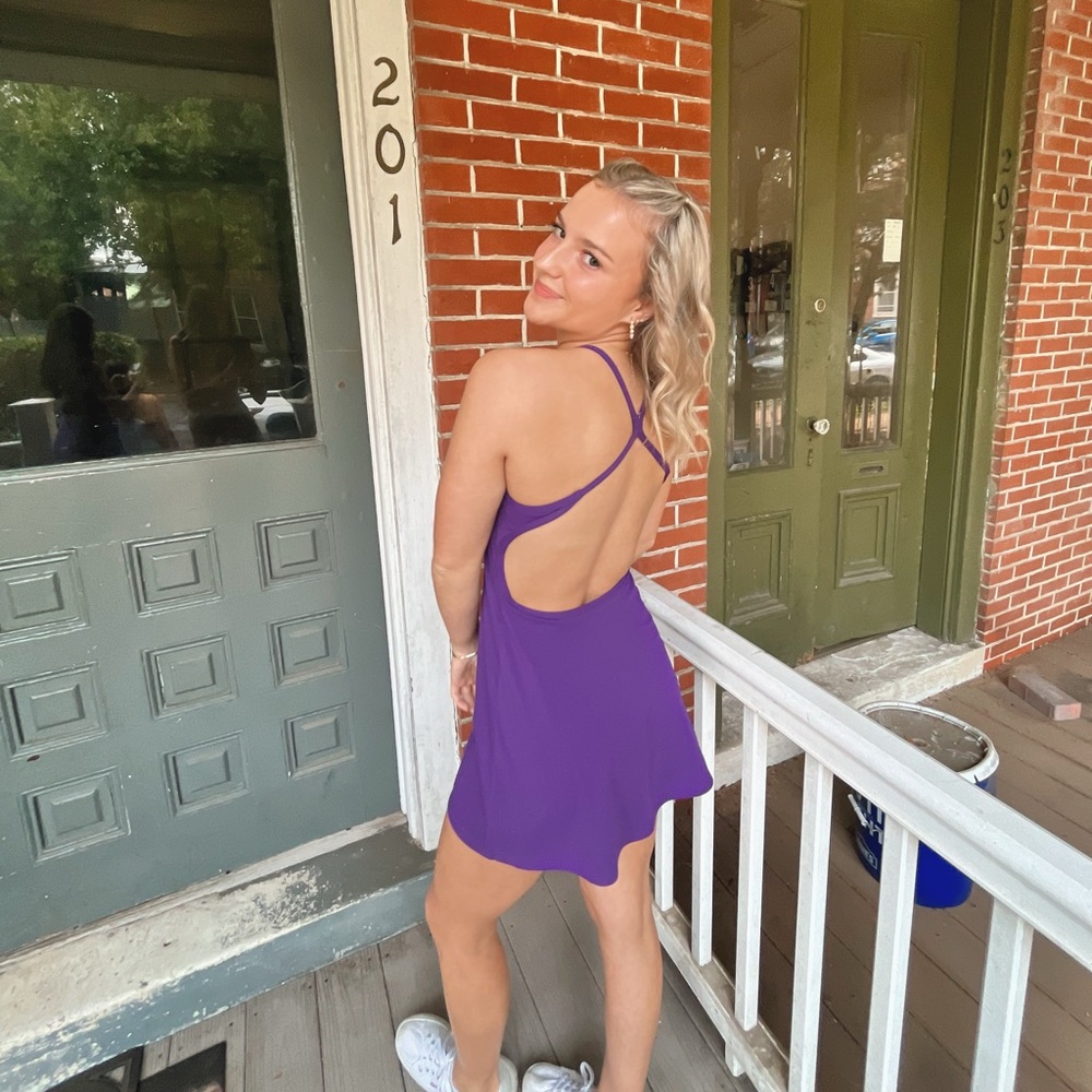 Purple SET Active Dress